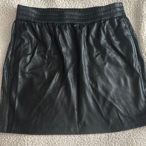 Babaton Black Mini Skirt for Night Out
